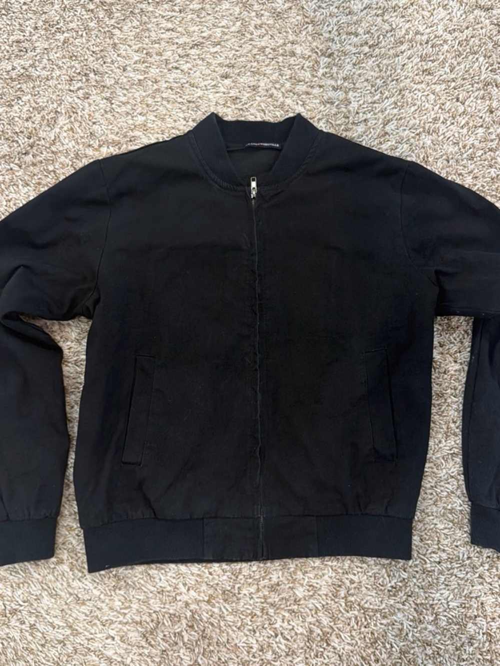 Brandy Melville Black Bomber Jacket